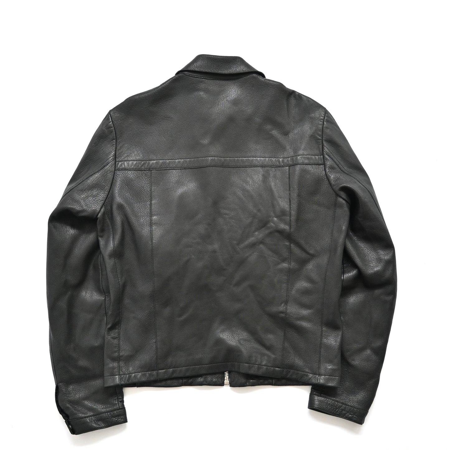 2017aw martin margiela front pocket leather jacket 50