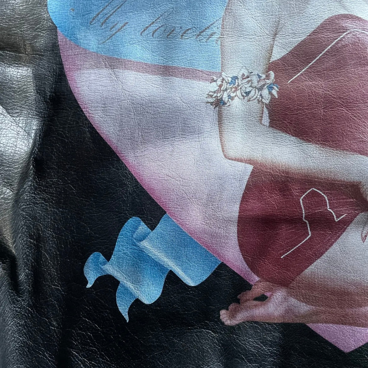 1991aw yohji yamamoto 6.1 the men Go yohji Go pin-a2 leather jacket M