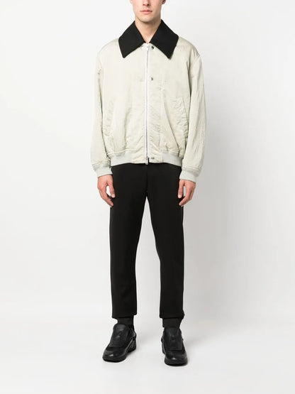 2021aw jil sander contrasting collar bomber jacket 48