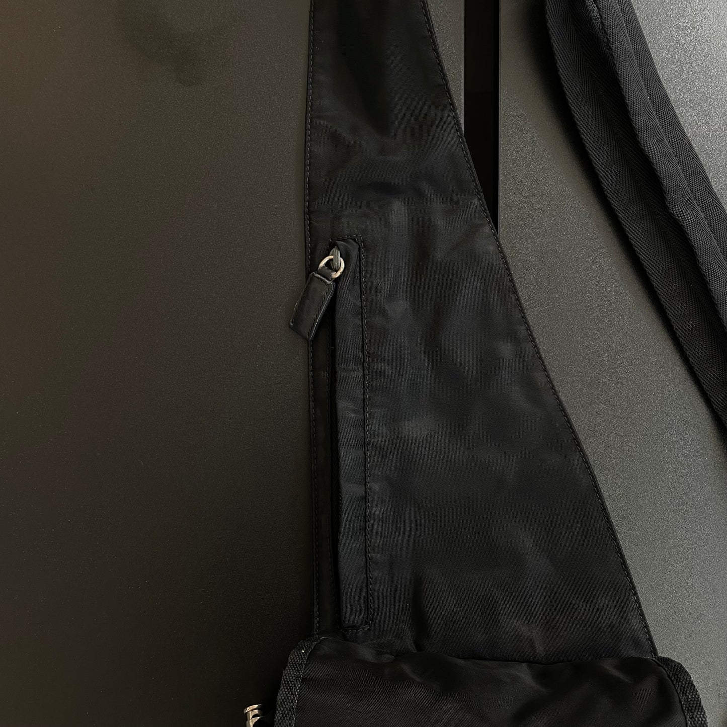 1999ss prada nylon body bag