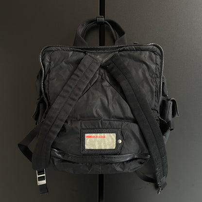 1999aw prada leather backpack