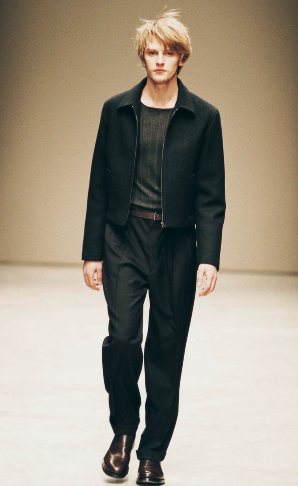 2001aw prada virgin wool blouson M