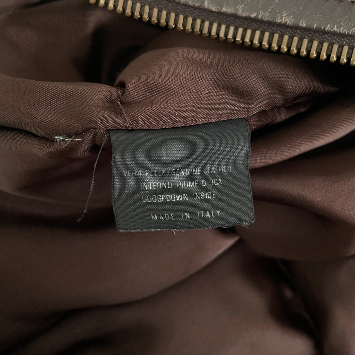 2000s gucci leather bomber jacket 52 by Tom ford