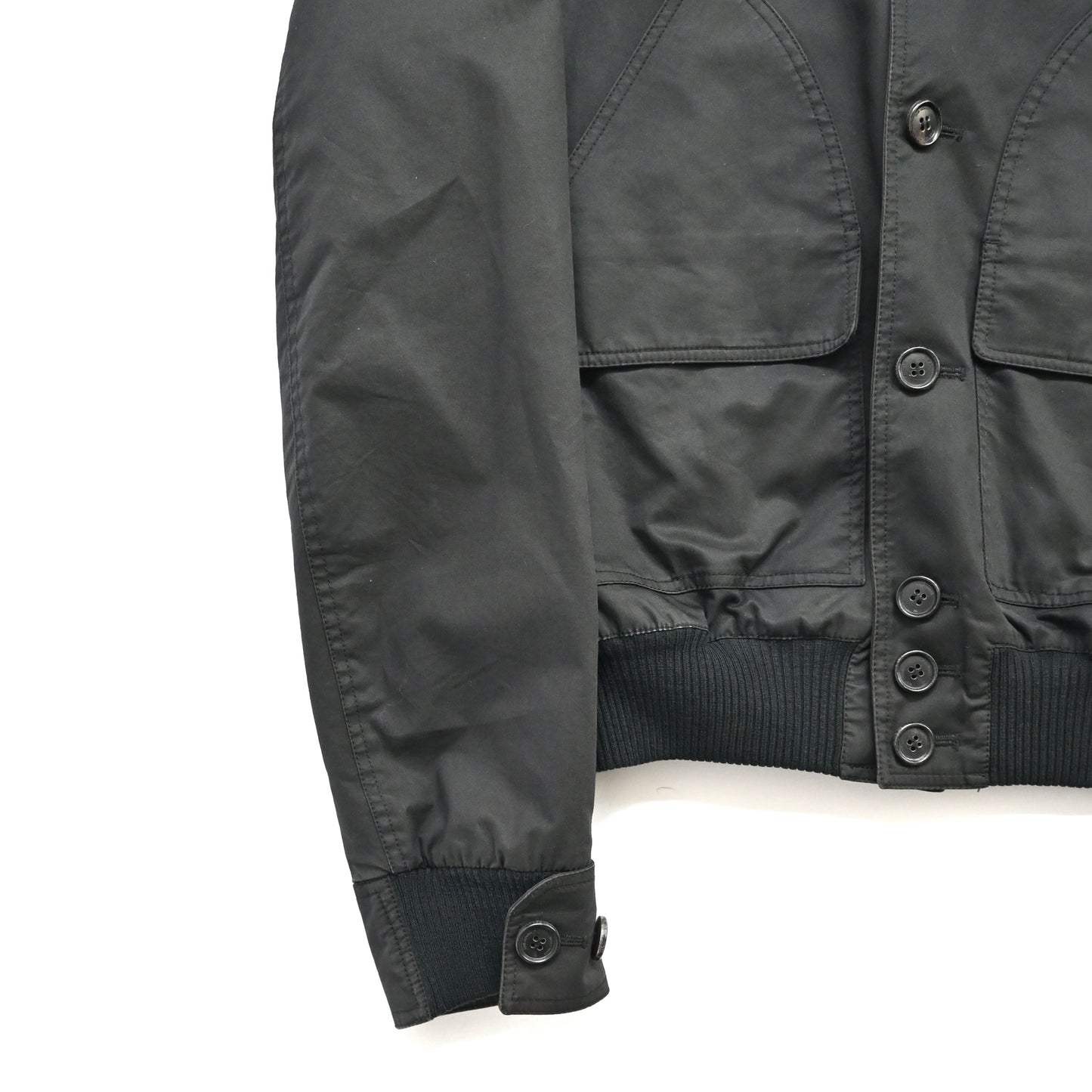 2008aw dior homme back quilting pattern cotton blouson 46 by kris van assche