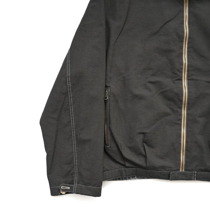 1993aw giorgio armani high neck cotton bomber jacket 50
