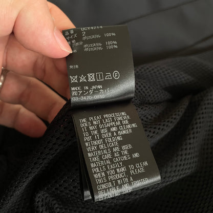 2020ss undercover polyester pleats bomber jacket 2