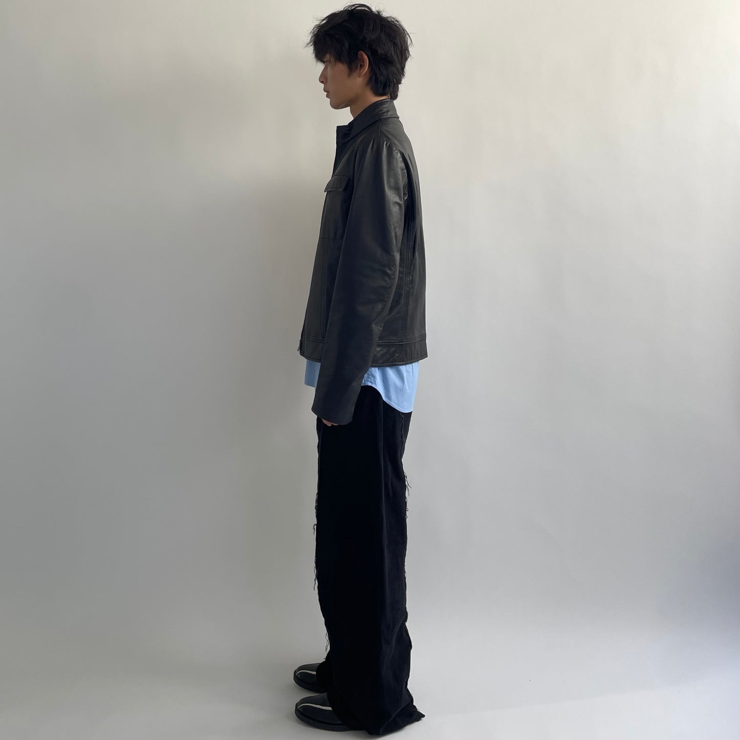 2009aw jil sander reversible deer leather 52 by raf simons
