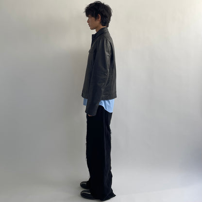 2009aw jil sander reversible deer leather 52 by raf simons