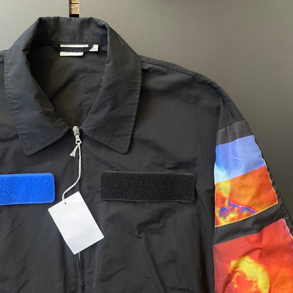 2021ss dries van noten x Len Lye nylon blouson XL