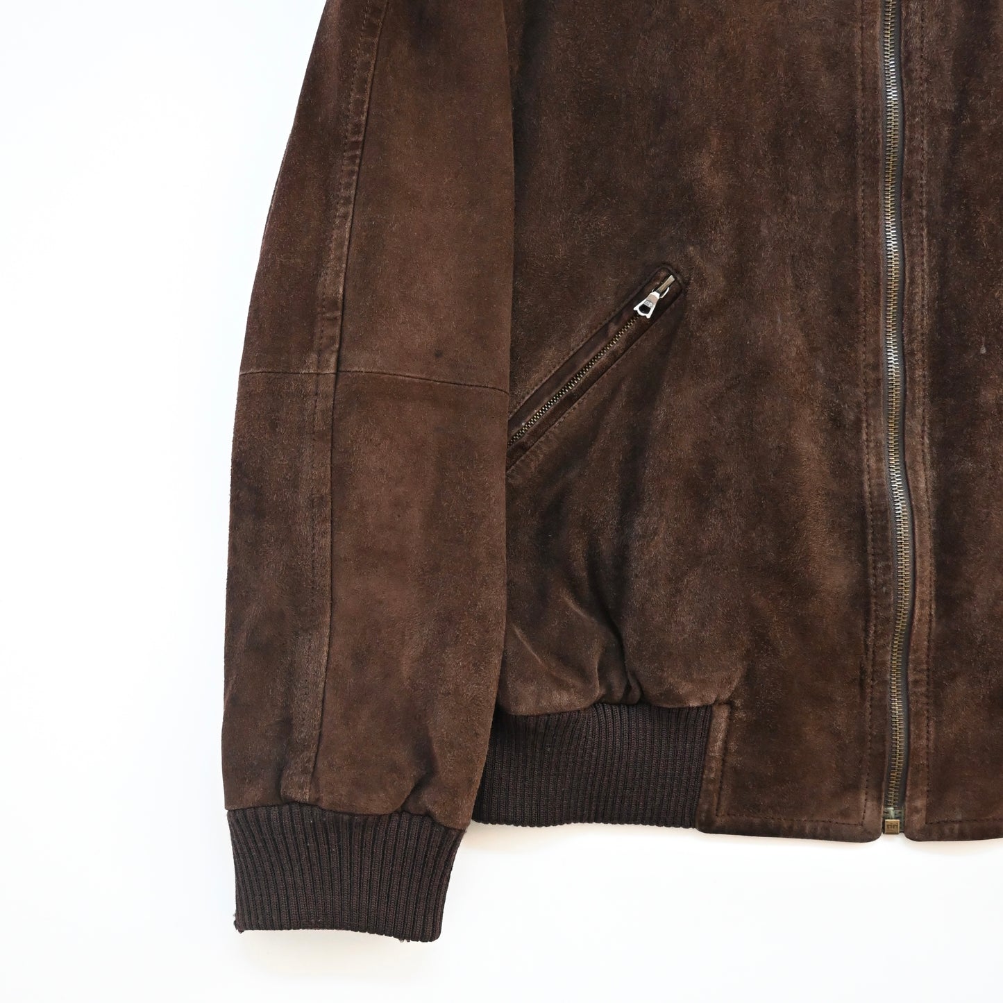 2000s gucci suede leather bomber jacket 52 by Tom ford
