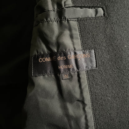 1998aw comme des garcons homme heavy wool half coat M