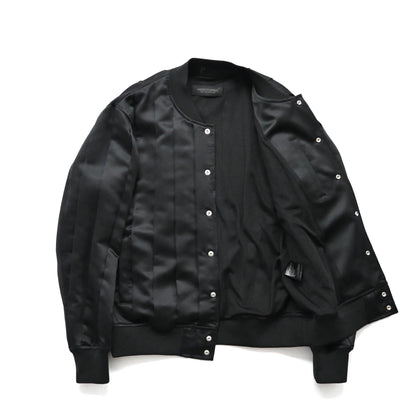2020ss undercover polyester pleats bomber jacket 2