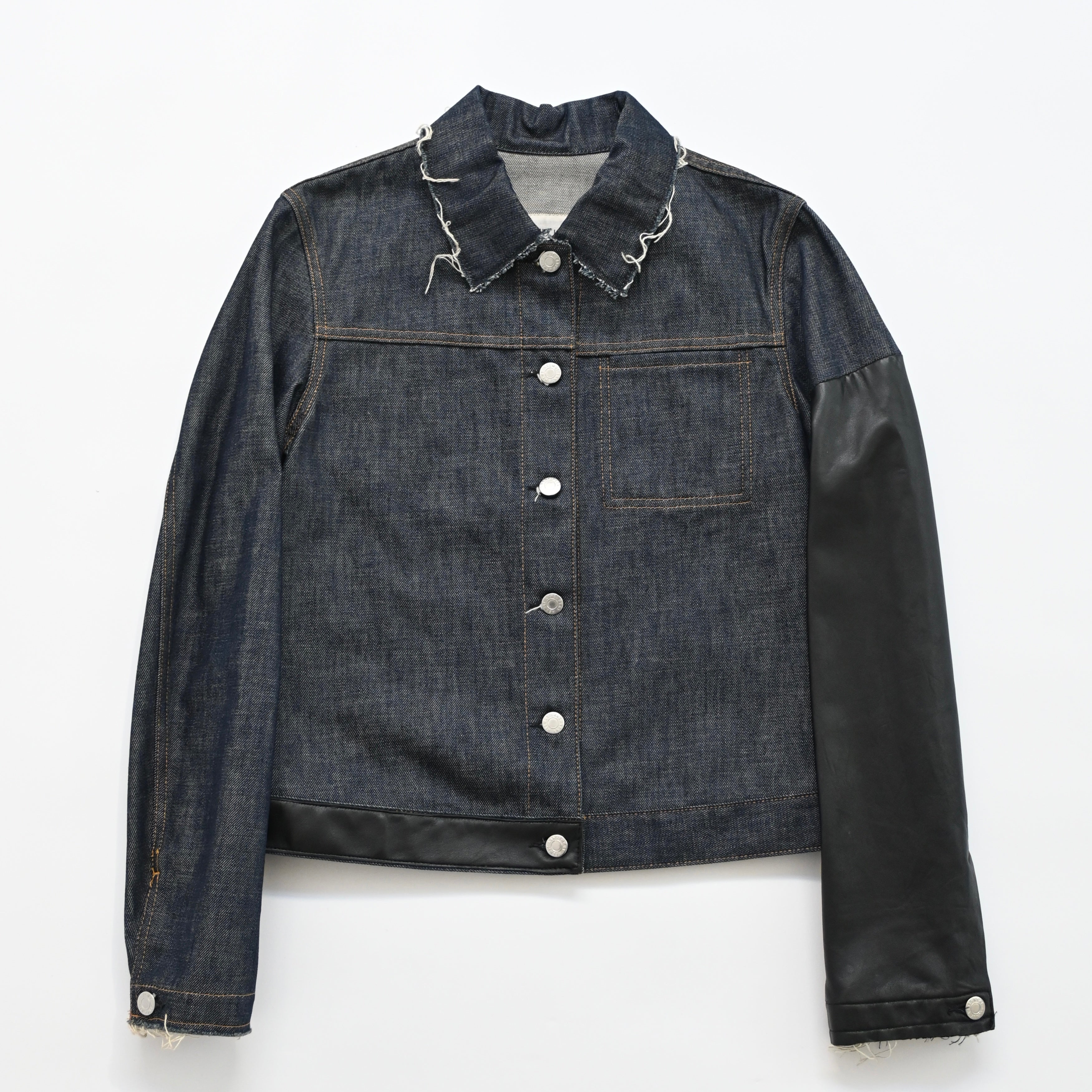 helmut lang 2003ss 本人期 デニムレザージャケット 46 helmut lang 2003ss 本人期 デニムレザージャケット 46 - メルカリ