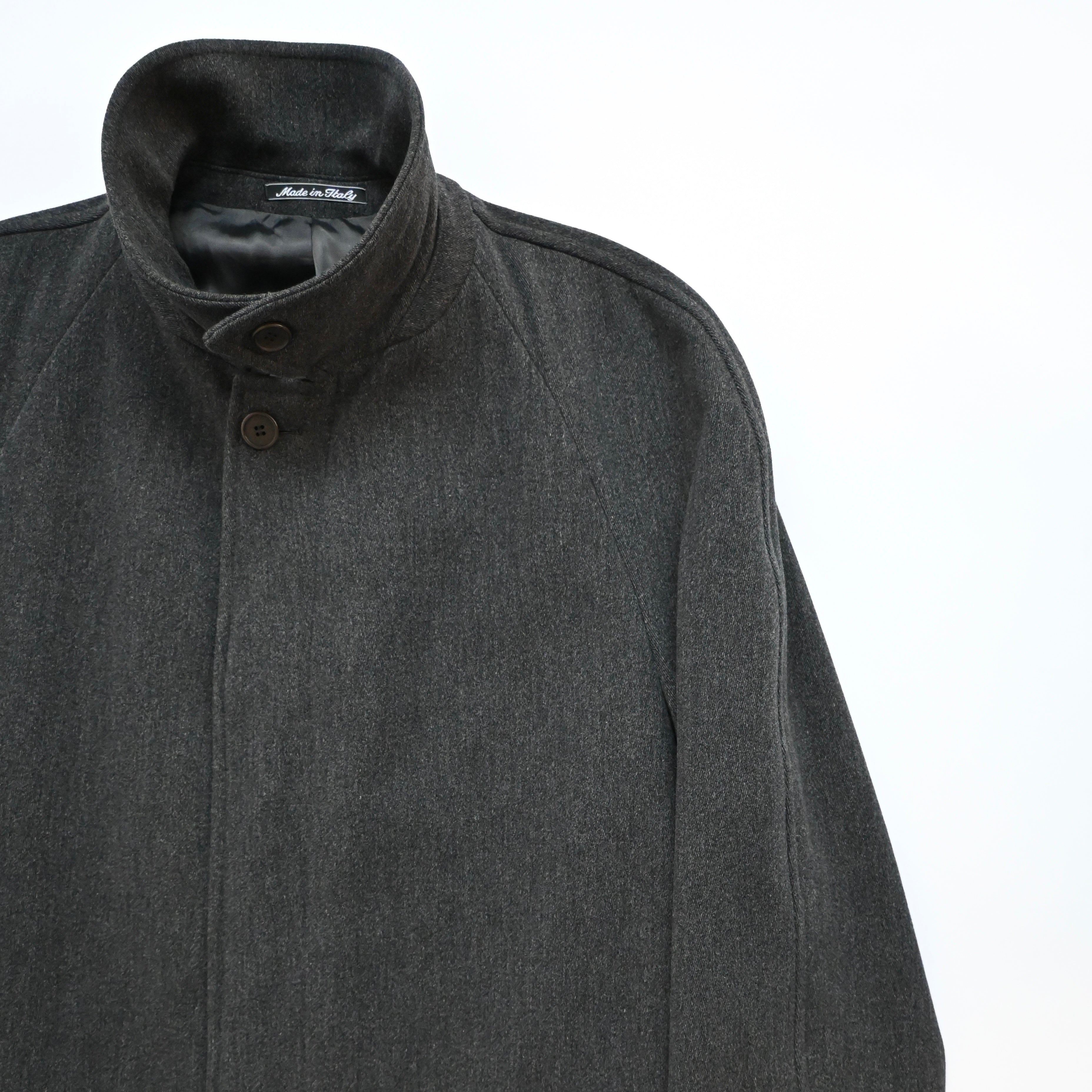 1990s giorgio armani wool long coat 48 – vexed_store