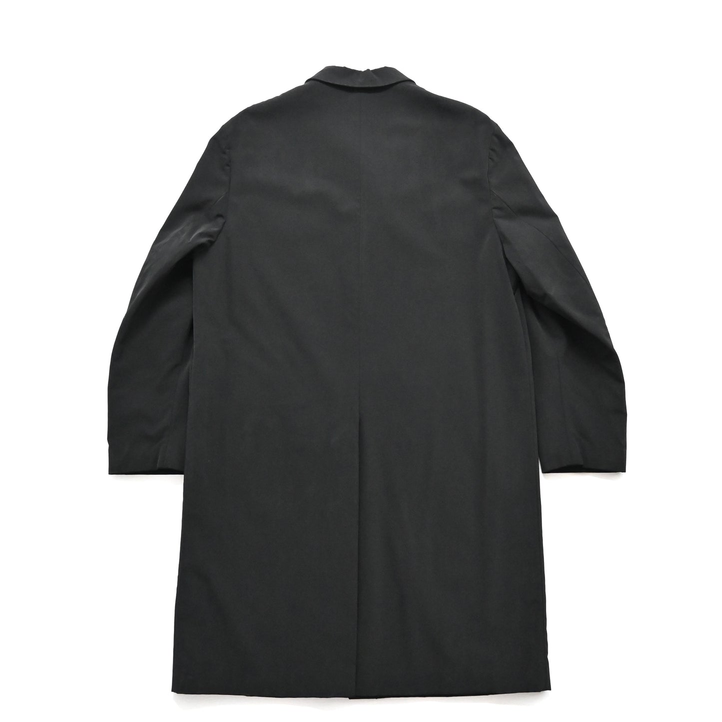 1990s prada polyester long coat L