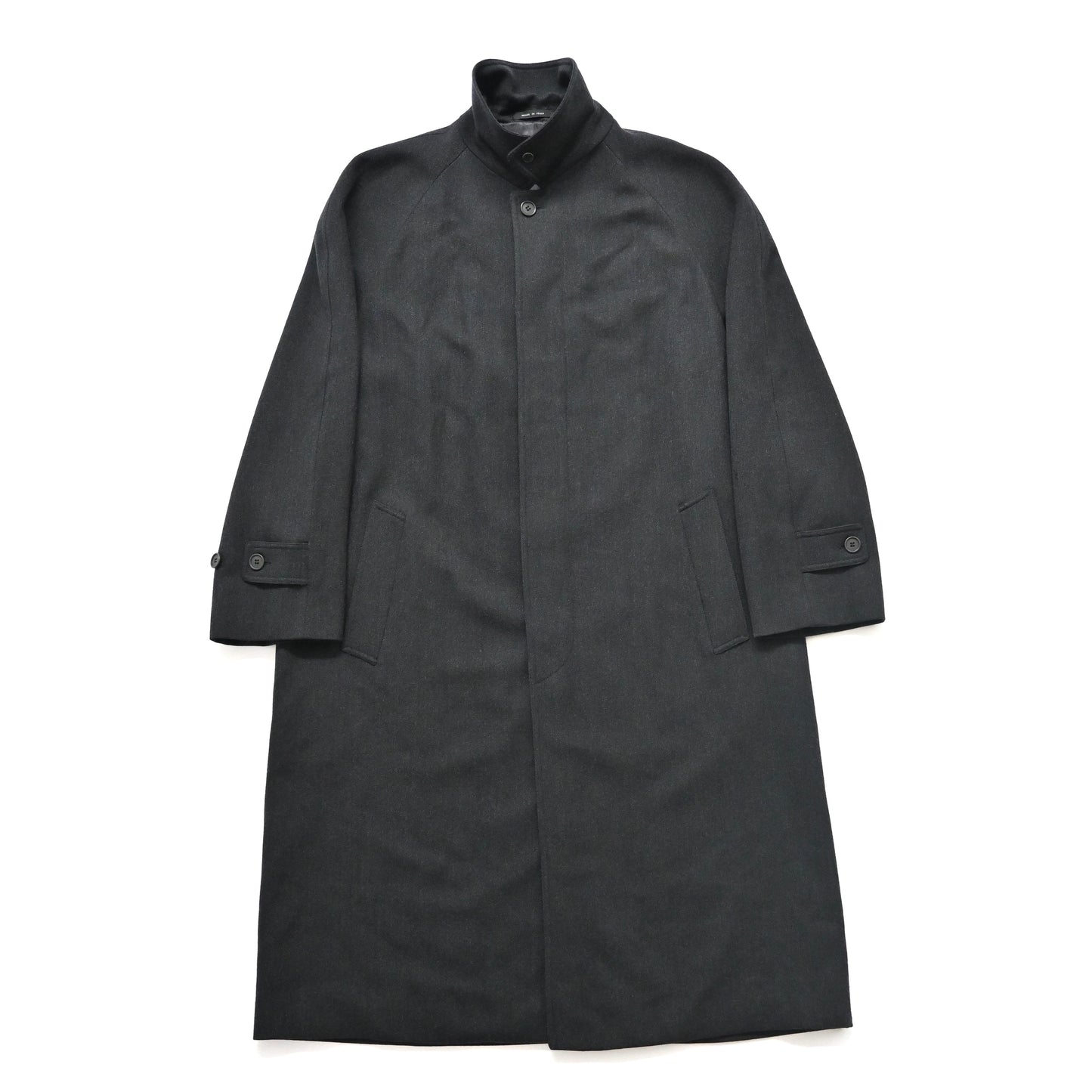 1990s emporio armani wool coat 48