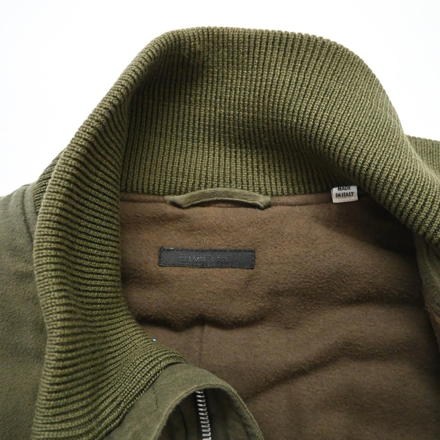 2003aw helmut lang bondage cotton bomber jacket 46