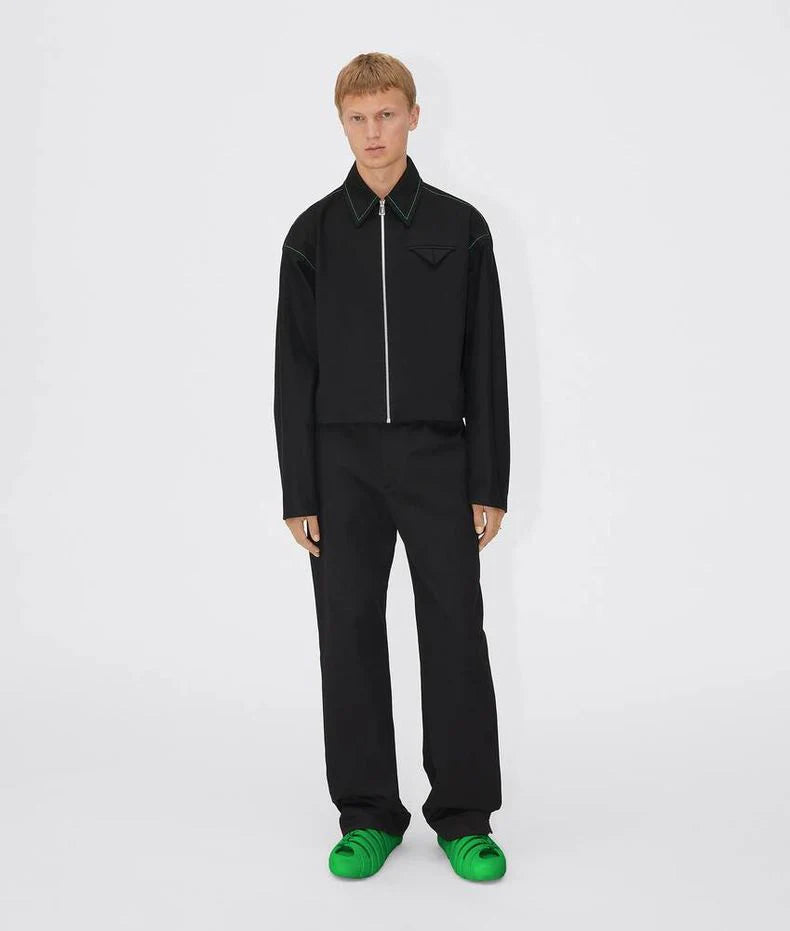 2022ss bottega veneta heavy weight cotton twill jacket 44
