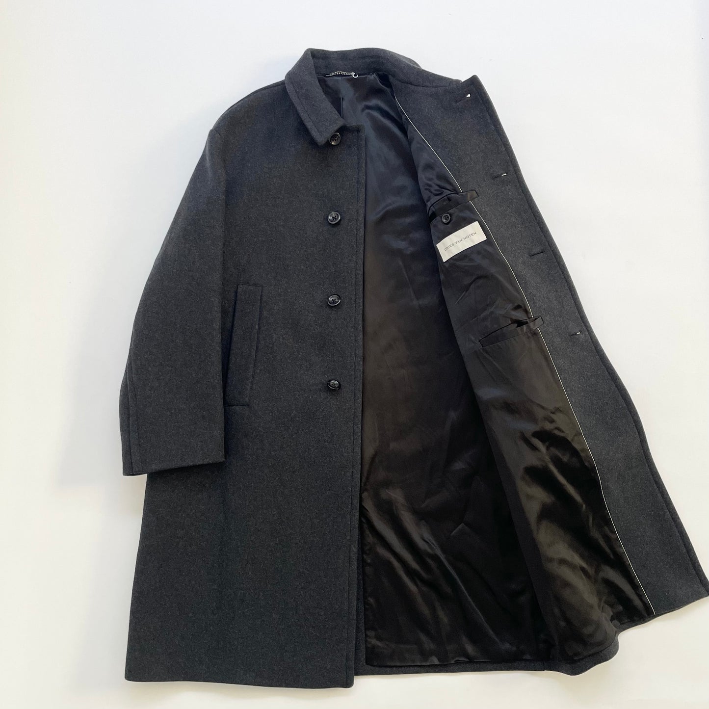 2021aw dries van noten heavy wool coat XL