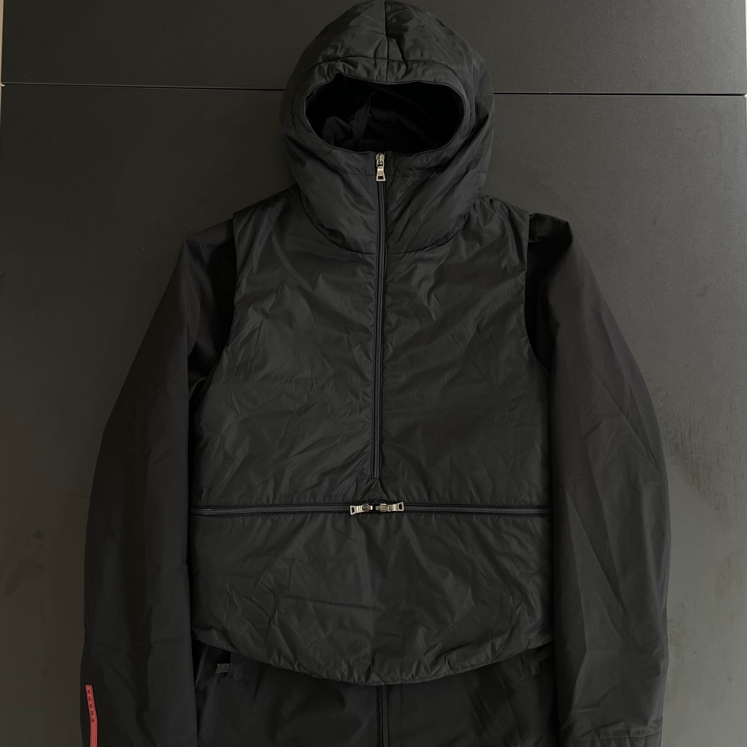 1999aw prada sport docking fur blouson48