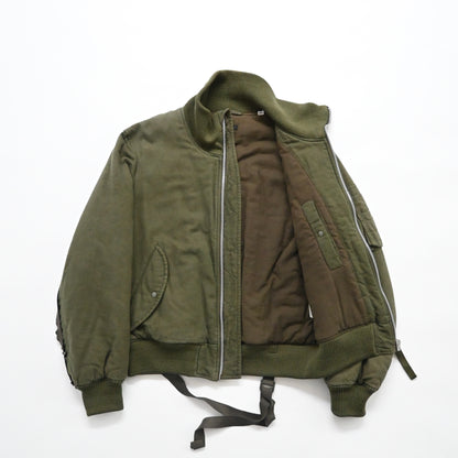 2003aw helmut lang bondage cotton bomber jacket 46