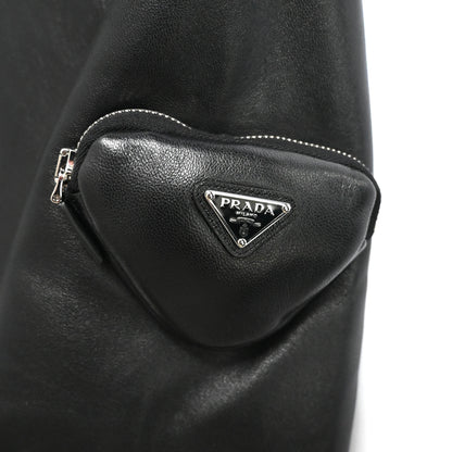 2021aw prada nappa leather bomber jacket 50 by raf simons