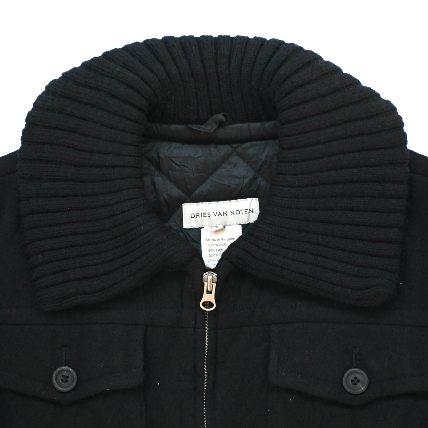 1997aw dries van noten kint docking wool blouson 48