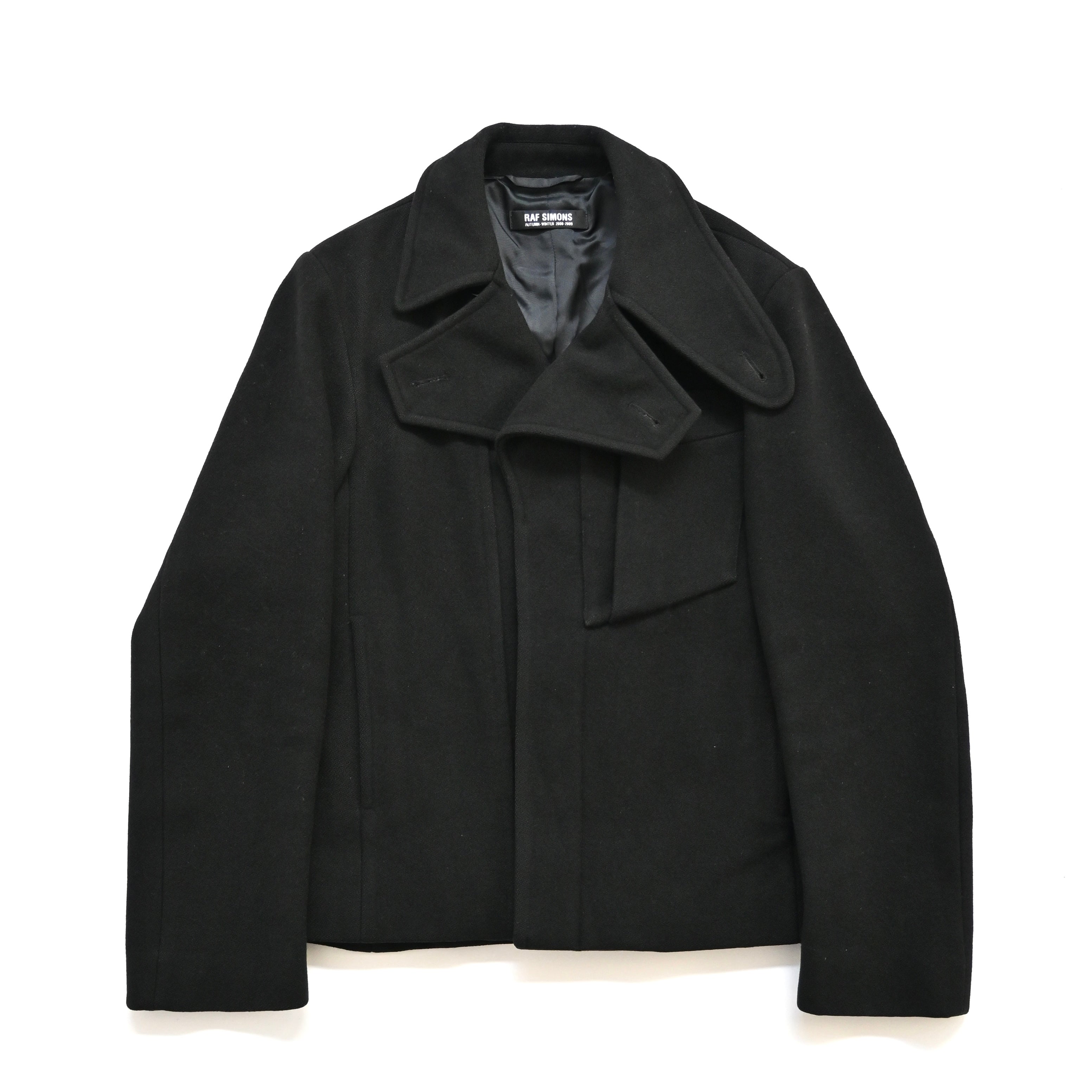 2008aw raf simons wool napoleon coat 44 – vexed_store