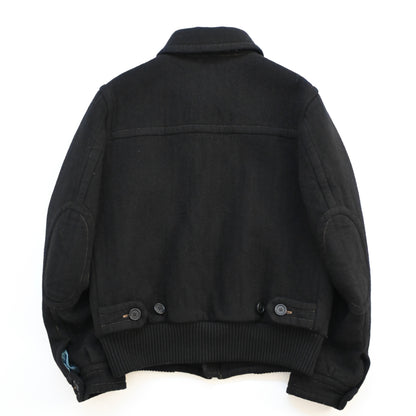 2017aw prada boa docking wool blouson 48