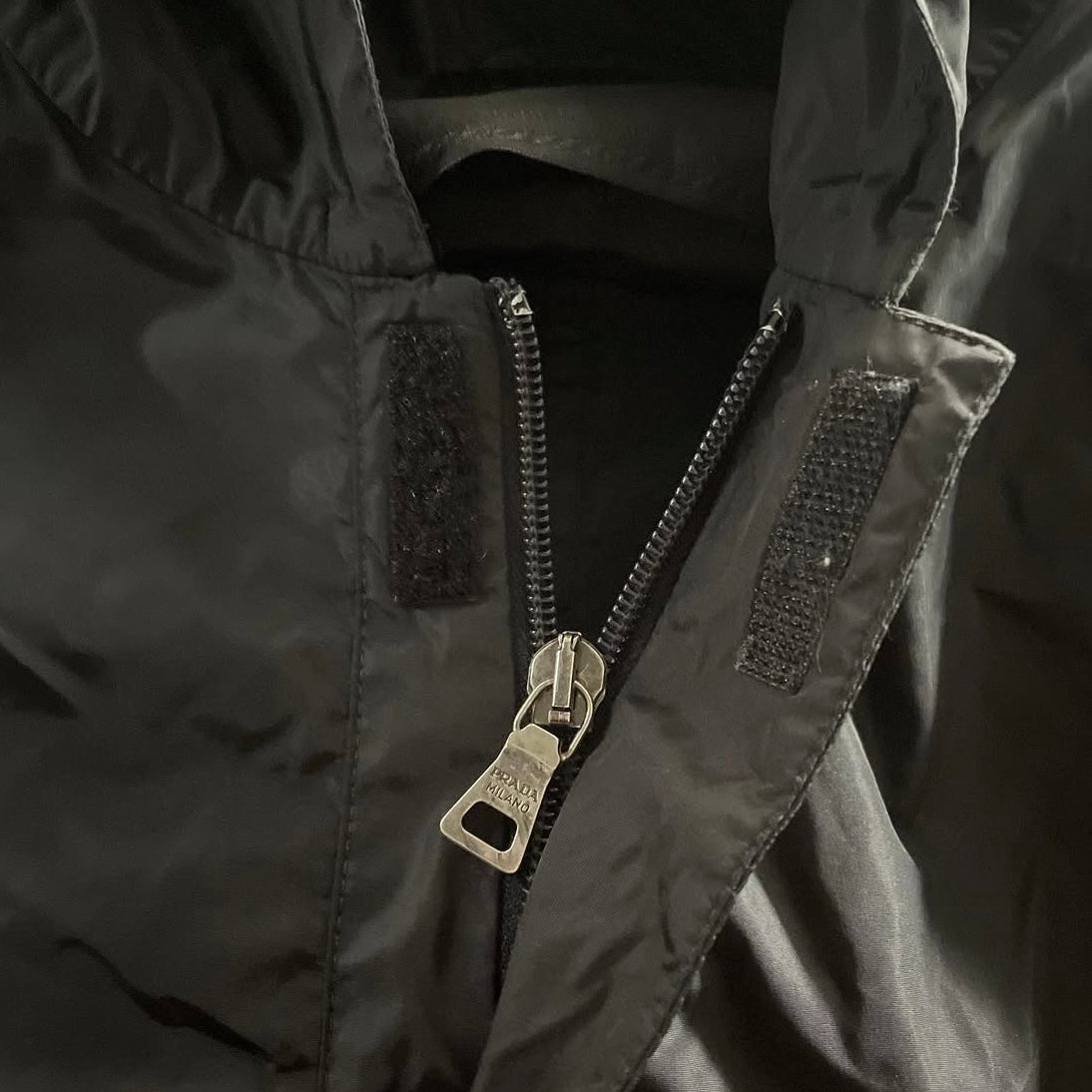 1998ss prada half zip hoodie M