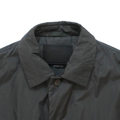 1998aw prada padded nylon long coat L