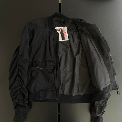 2006ss bernhard willhelm Shirring process bomber jacket M