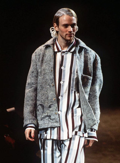 1995aw comme des garcons homme plus sleep wool jacket M
