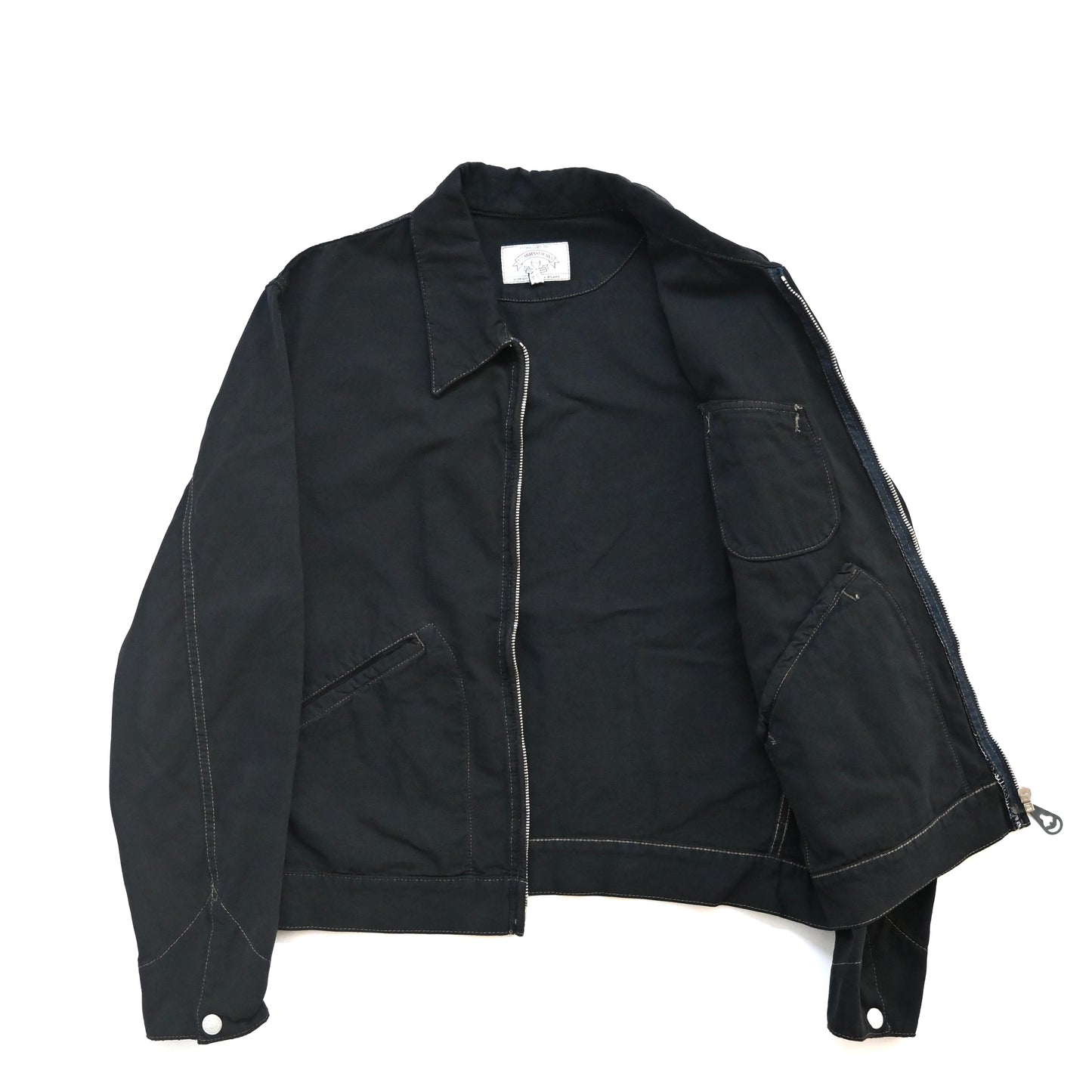 1990s armani jeans cotton short blouson 48