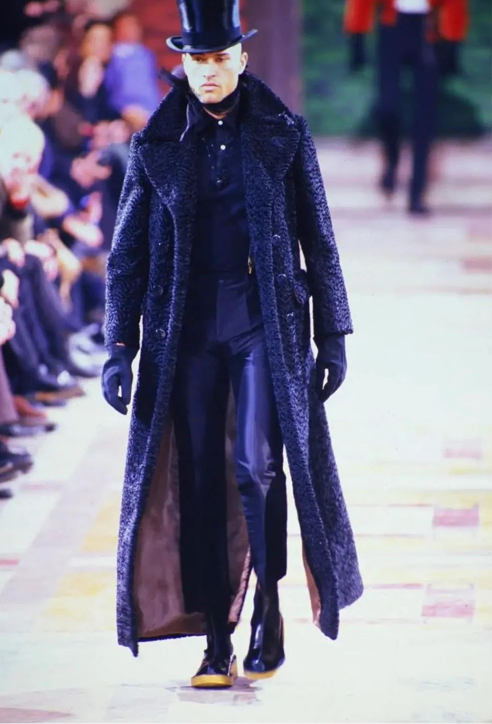 1997aw jean paul gaultier haute couture fur bomber jacket 46