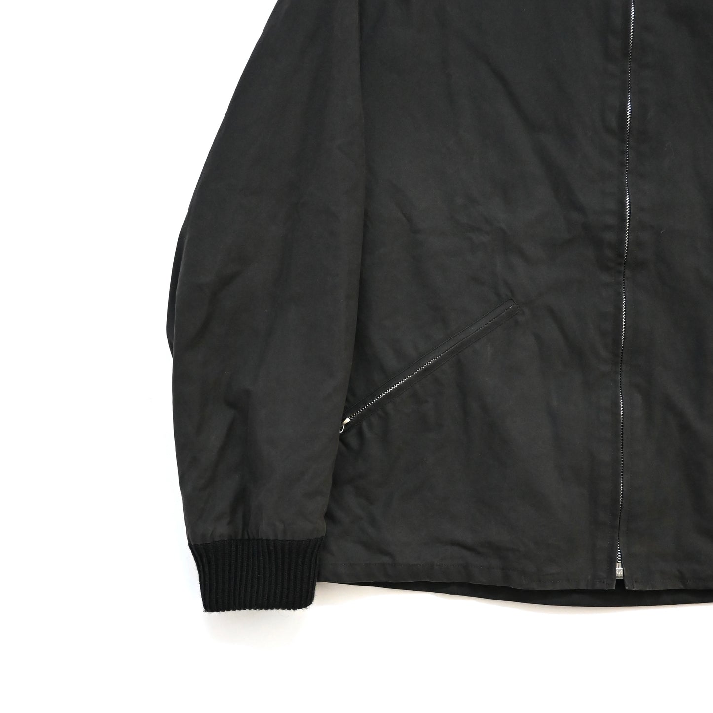 1990s agnes b kint docking High neck cotton blouson 48
